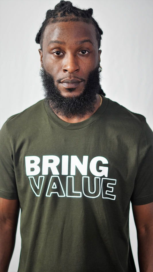 Bring Value T Shirt (Green)