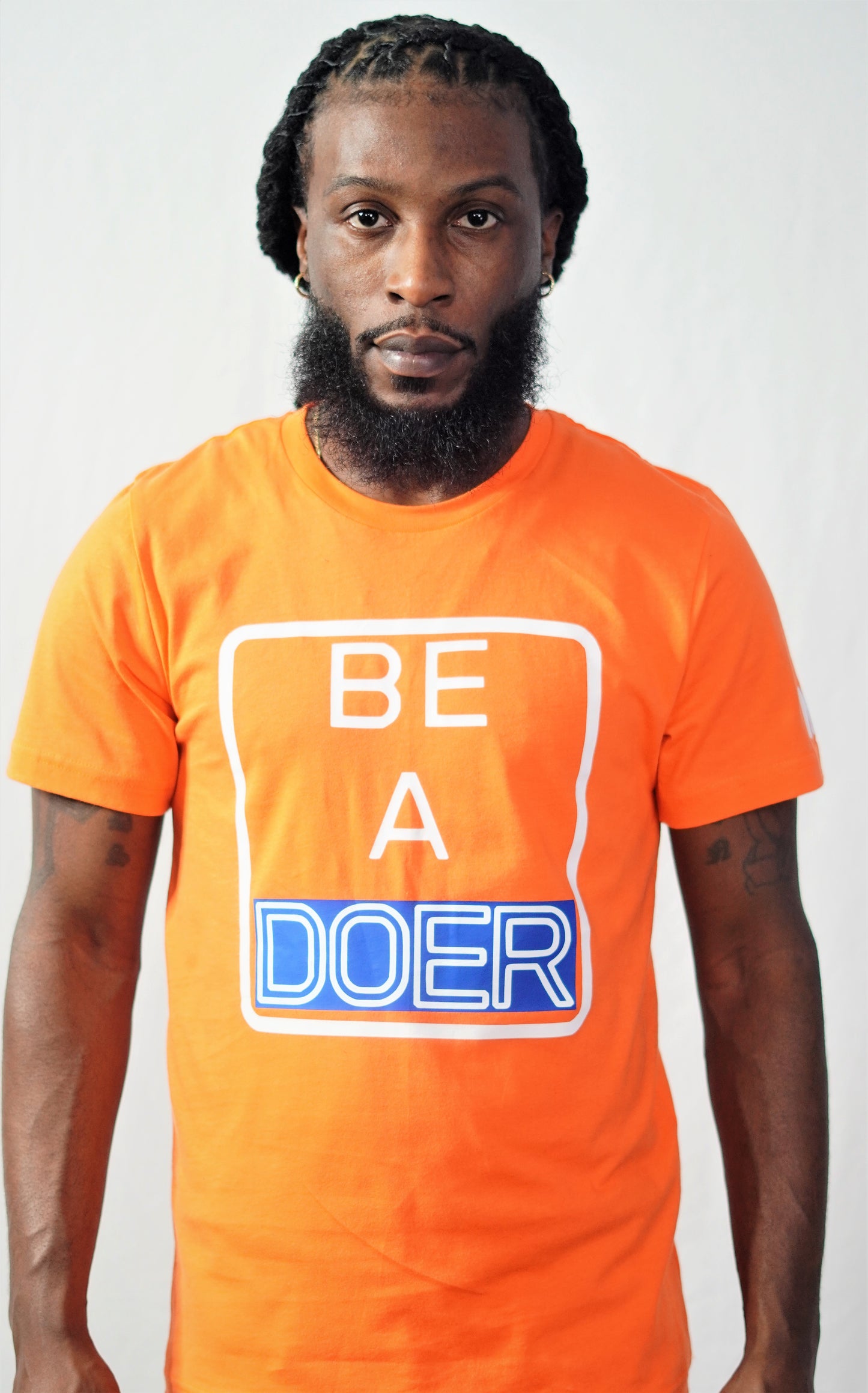 BE A DOER T Shirt (Orange)