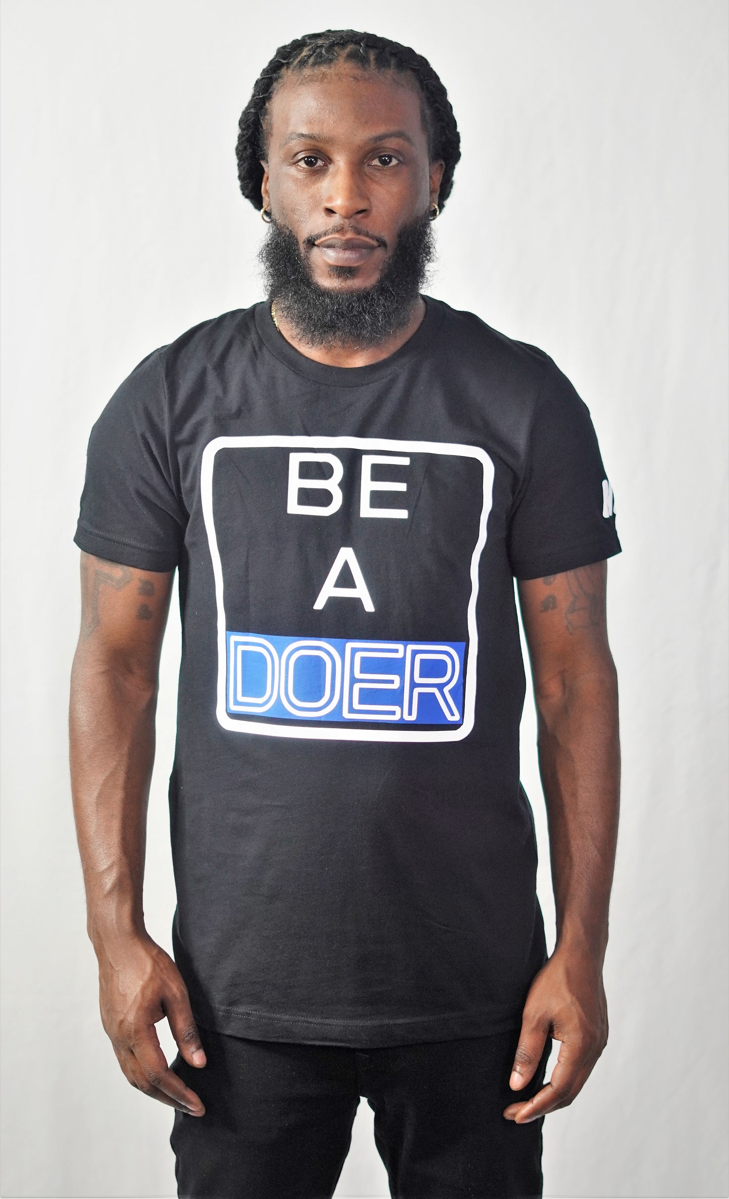 BE A DOER T Shirt (Black)