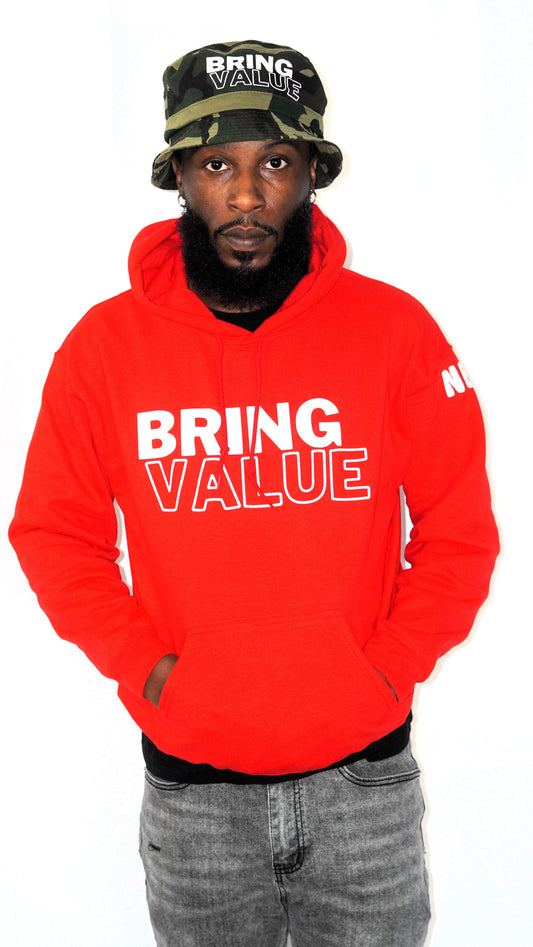 Bring Value Hoodie (Red)