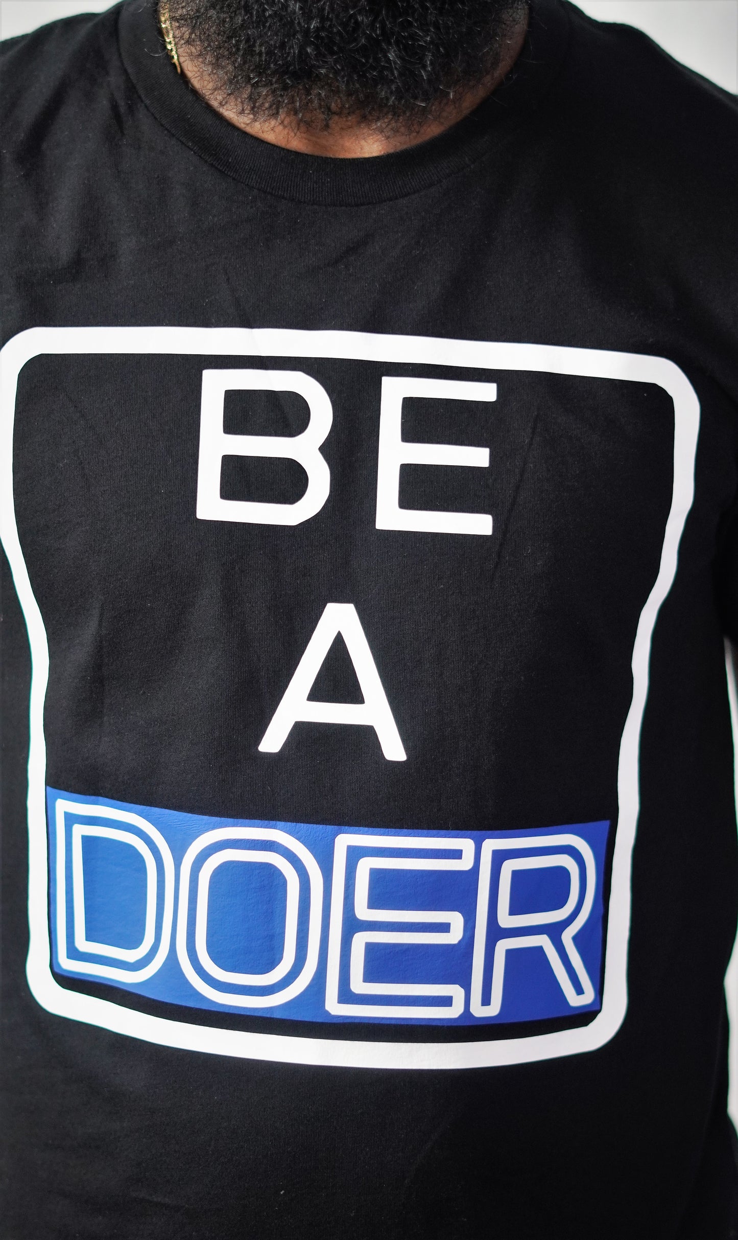 BE A DOER T Shirt (Black)